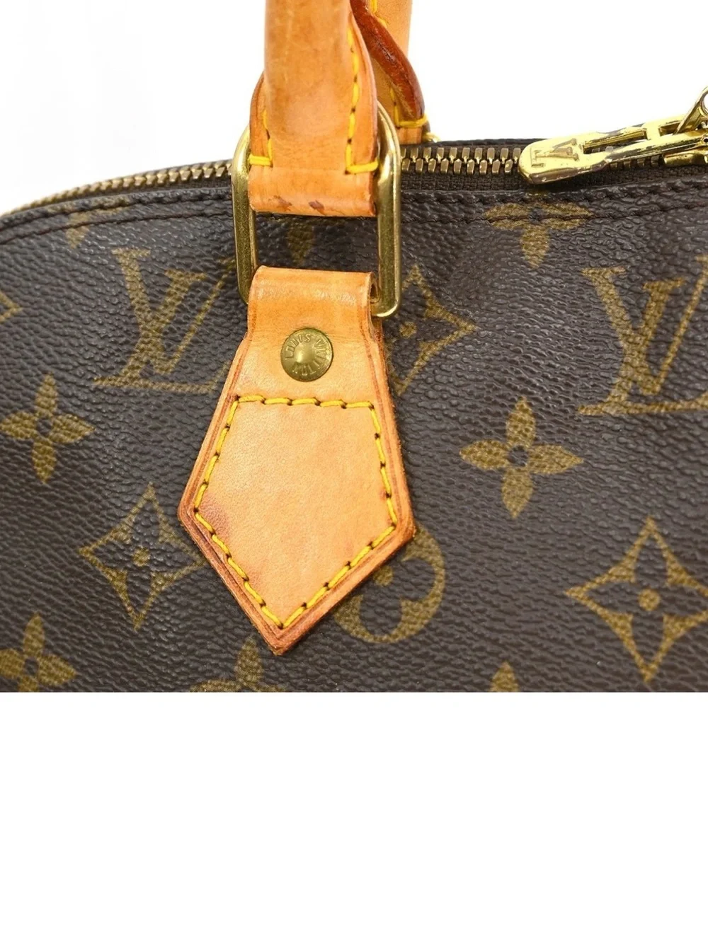 Louis Vuitton Monogram Alma handbag.